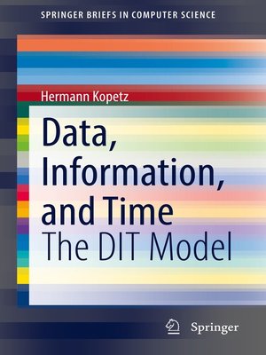 cover image of Data, Information, and Time